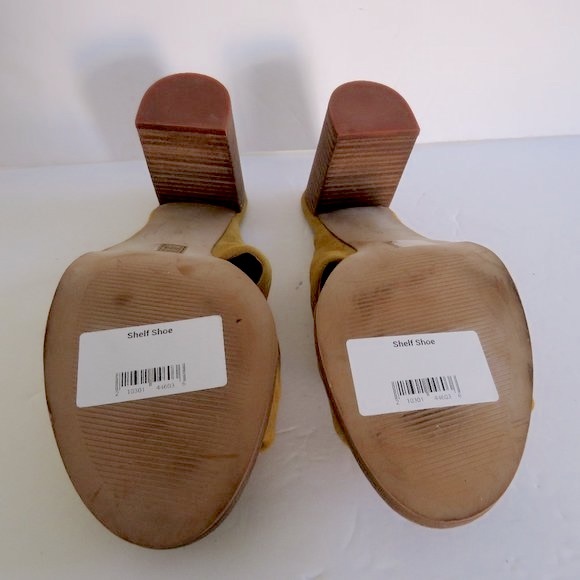 MADEWELL $148 The Alexandria Mule in Suede Block Heel Shoes Size 9 - Picture 7 of 7